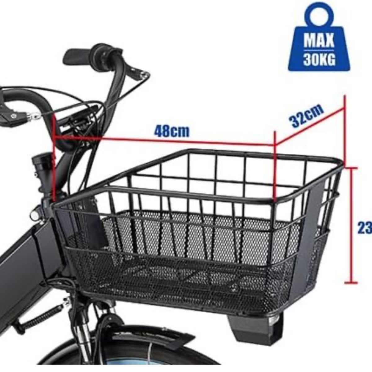 A sturdy basket